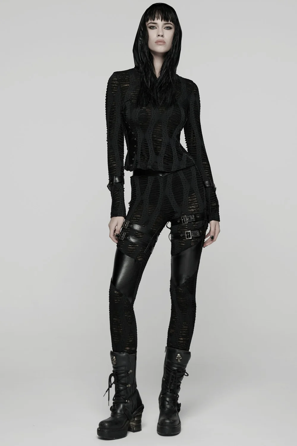 Dustwitch Distressed Pants - Image 6