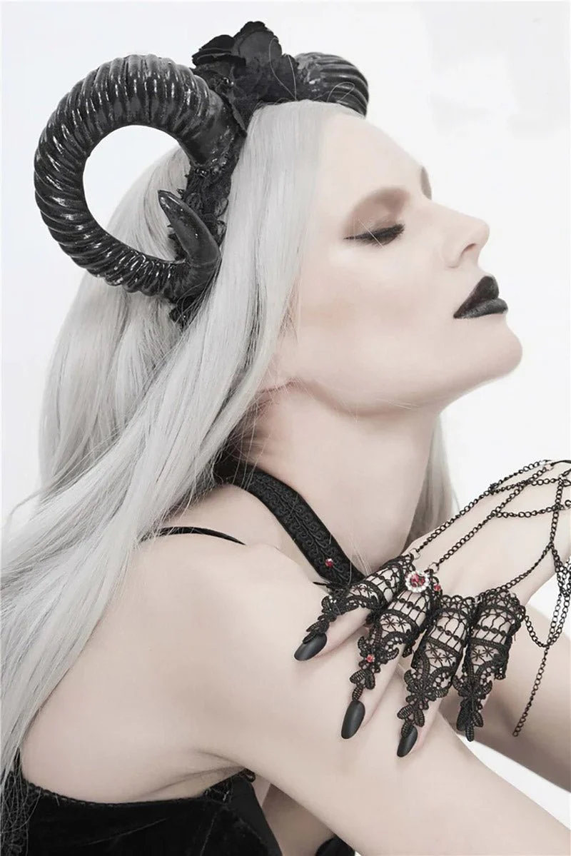 Horned Goddess Headband - Image 3