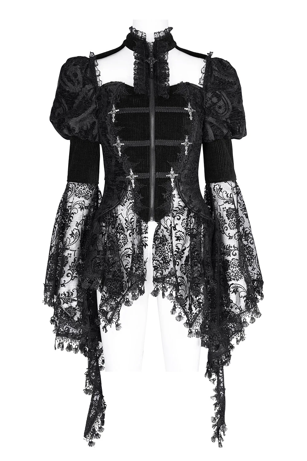 Nosferatum Vampire Goth Jacket - Image 10