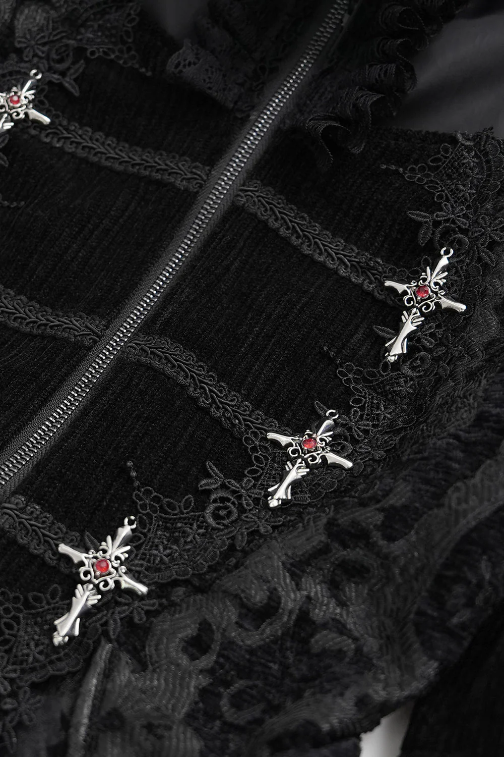 Nosferatum Vampire Goth Jacket - Image 14