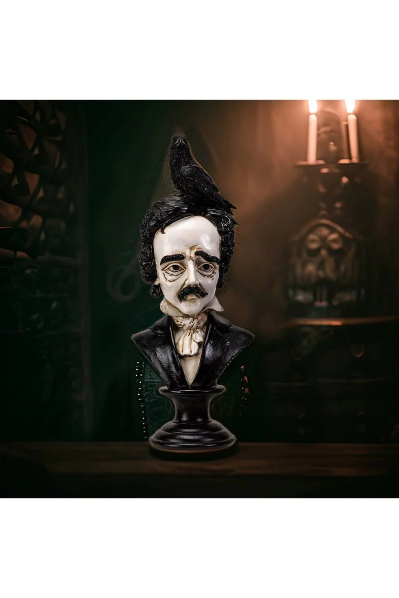 Edgar Allen Poe Bust - Image 6