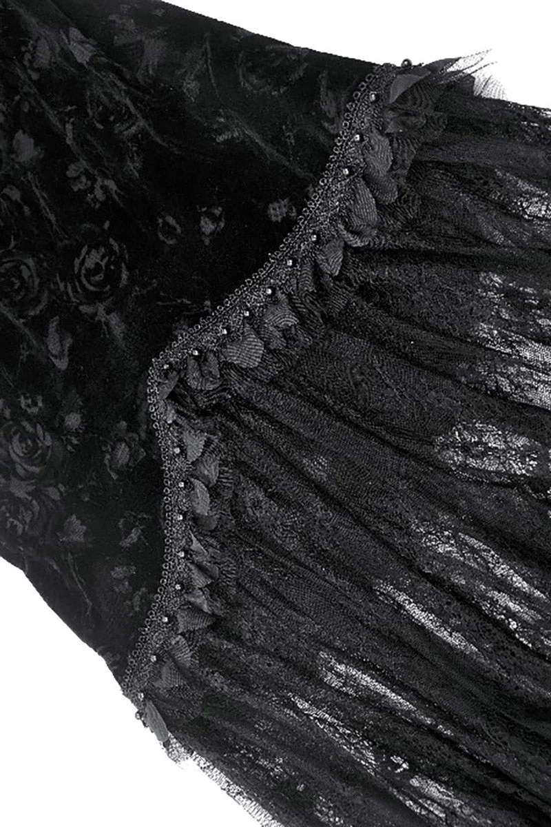 Edwardian Rose Fishtail Skirt - Image 10
