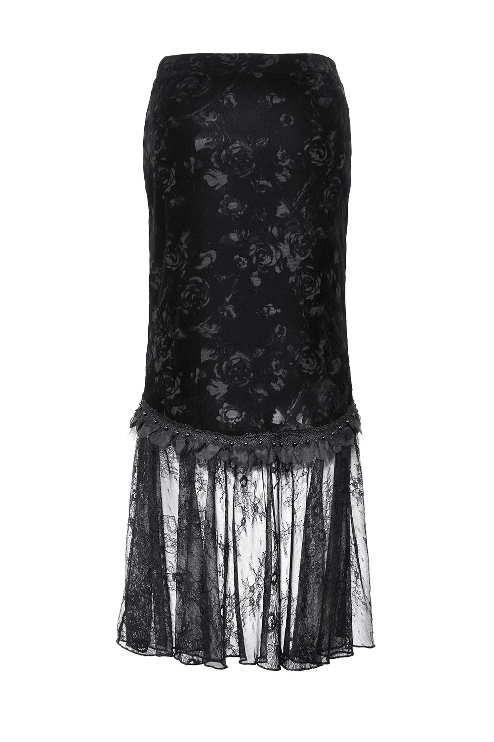 Edwardian Rose Fishtail Skirt - Image 9