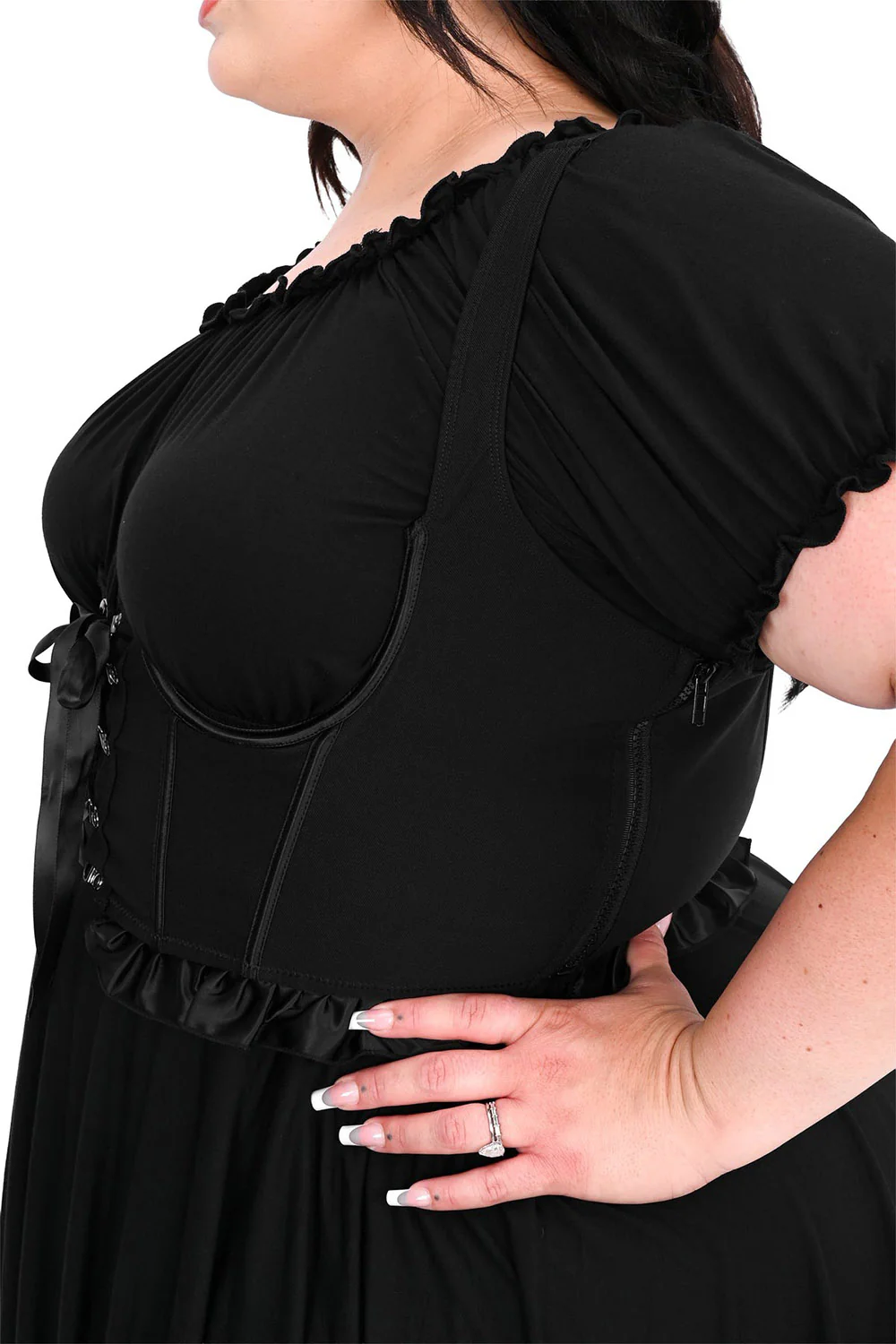 Eleanora Underbust Corset - Twill - Image 4