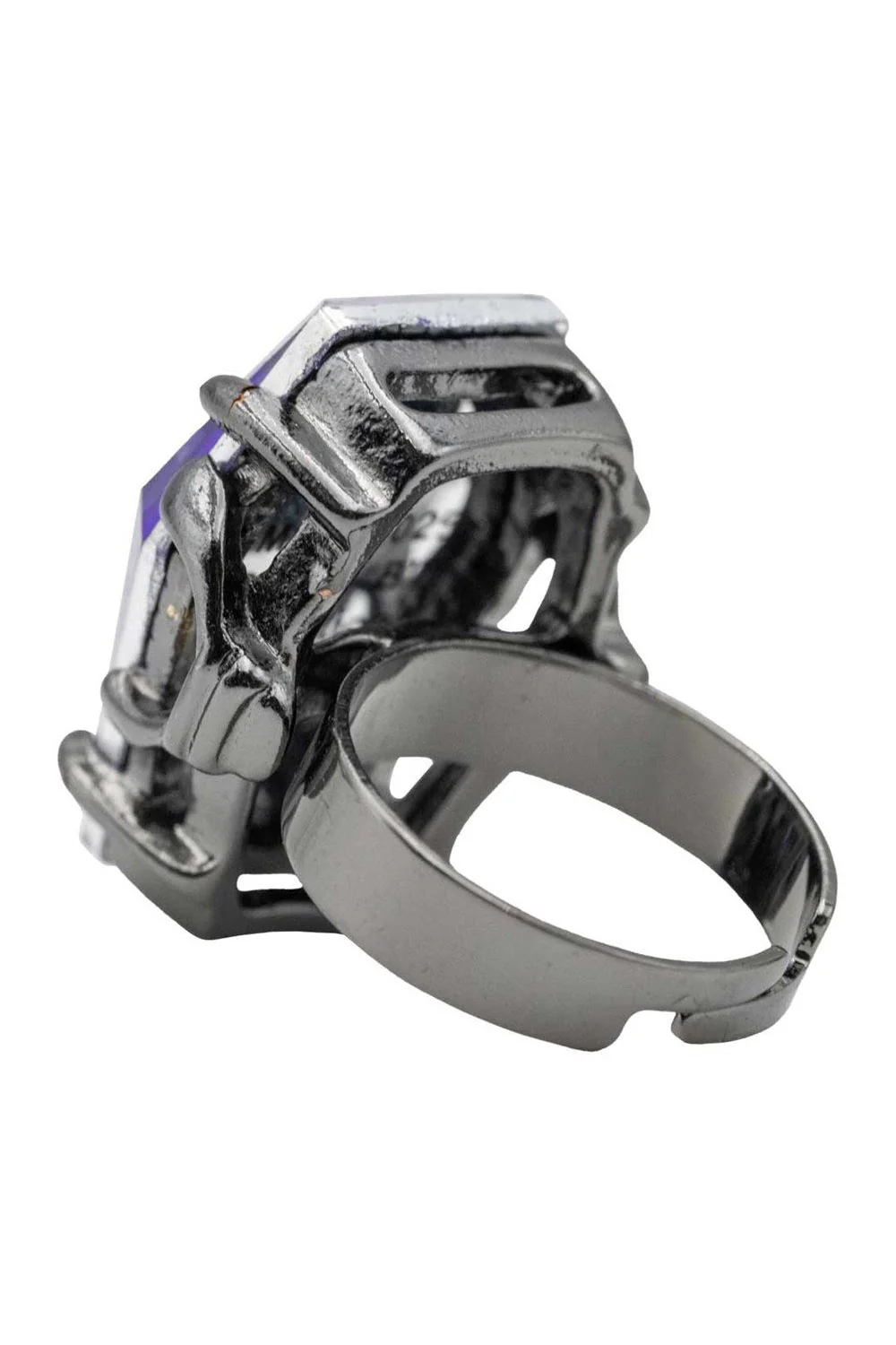 Elvira Coffin Jewel Purple Ring - Image 3