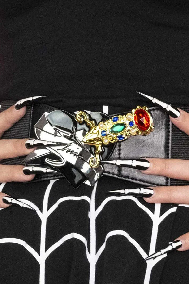 Elvira Dagger Elastic Waist Belt - Image 2