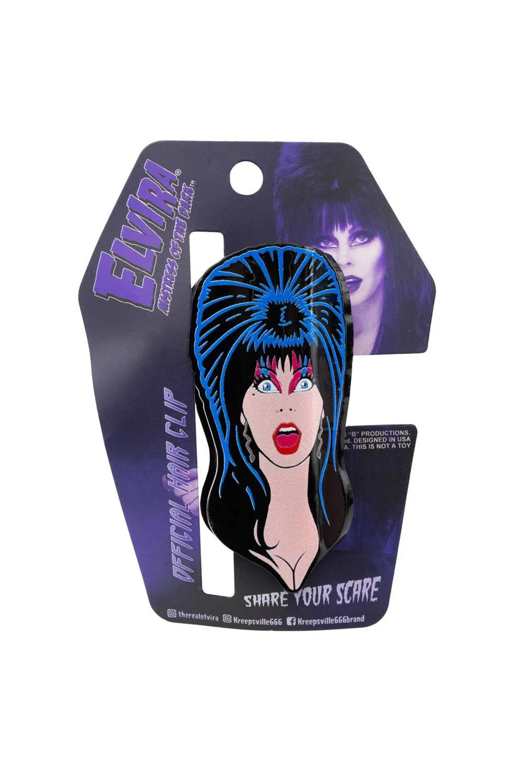 Elvira Pop Icon Claw Clip - Image 3