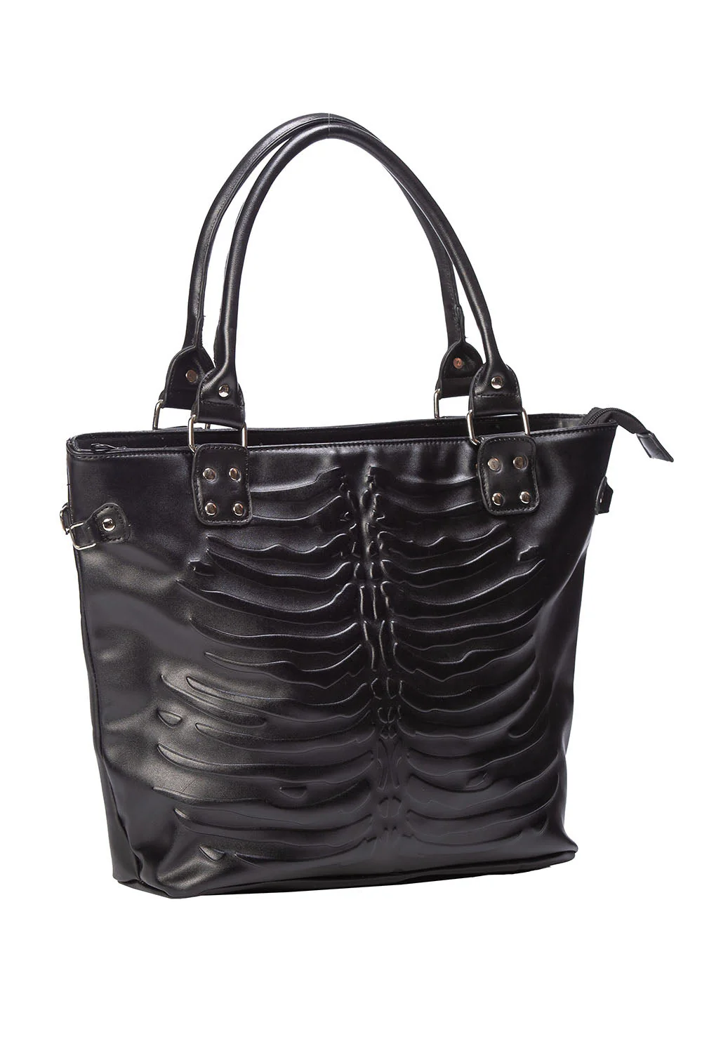 Embossed Skeleton Ribcage Bag - Image 2