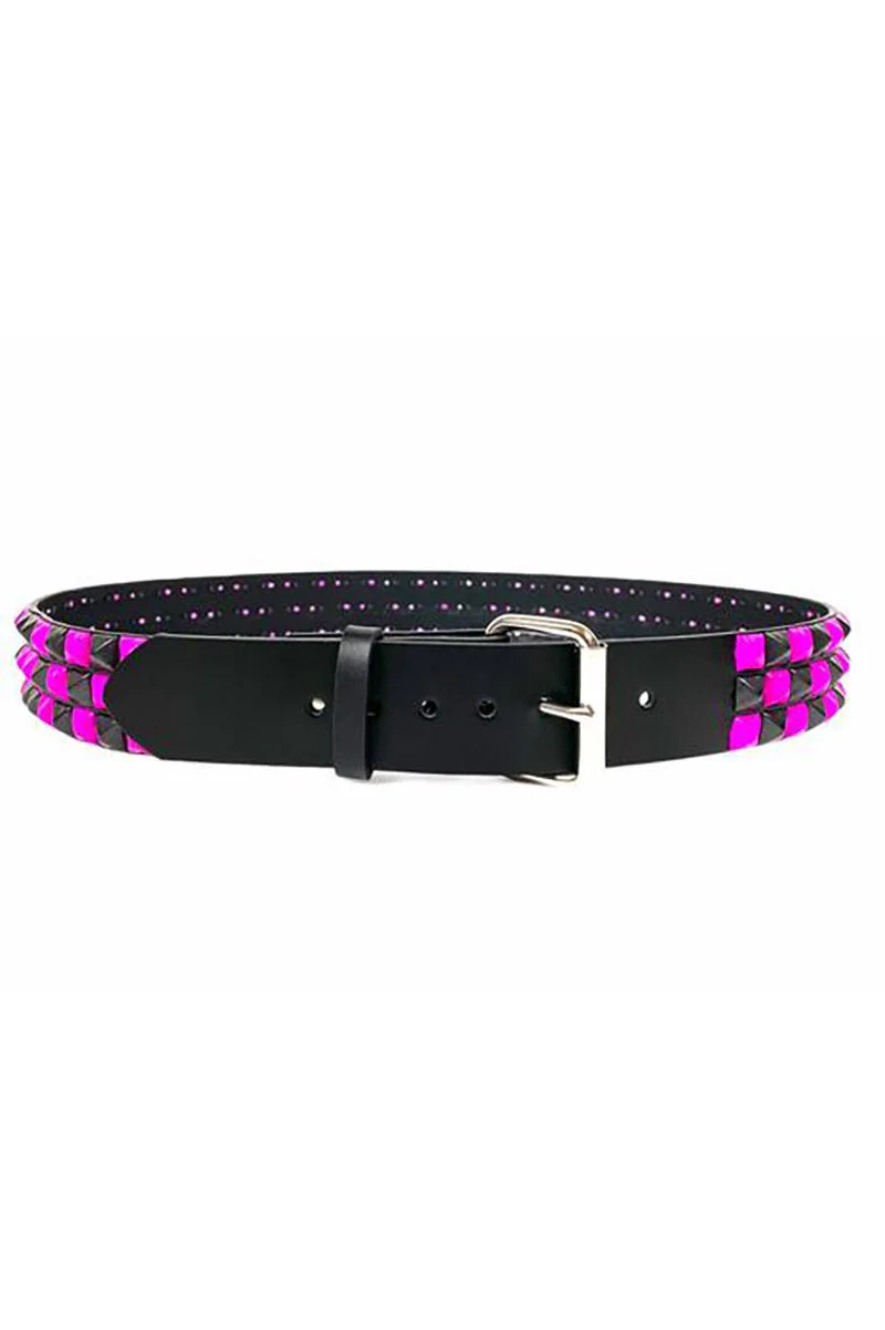 Emocore Checkered Belt [BLACK/PINK] - Image 3