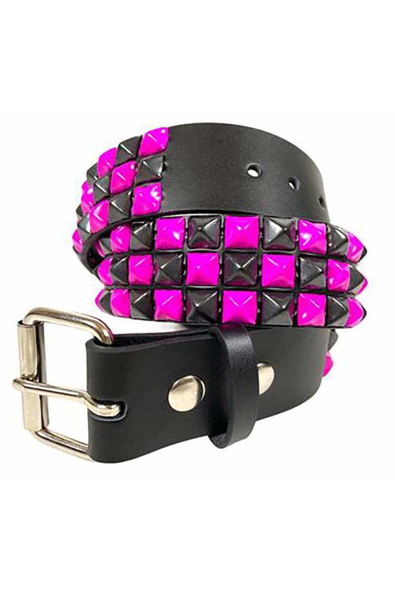 Emocore Checkered Belt [BLACK/PINK] - Image 4