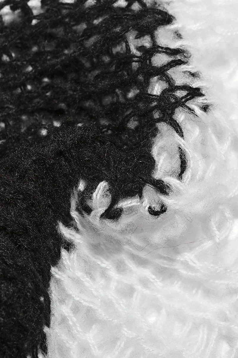 Emocore Leg Warmers [BLACK/WHITE] - Image 6