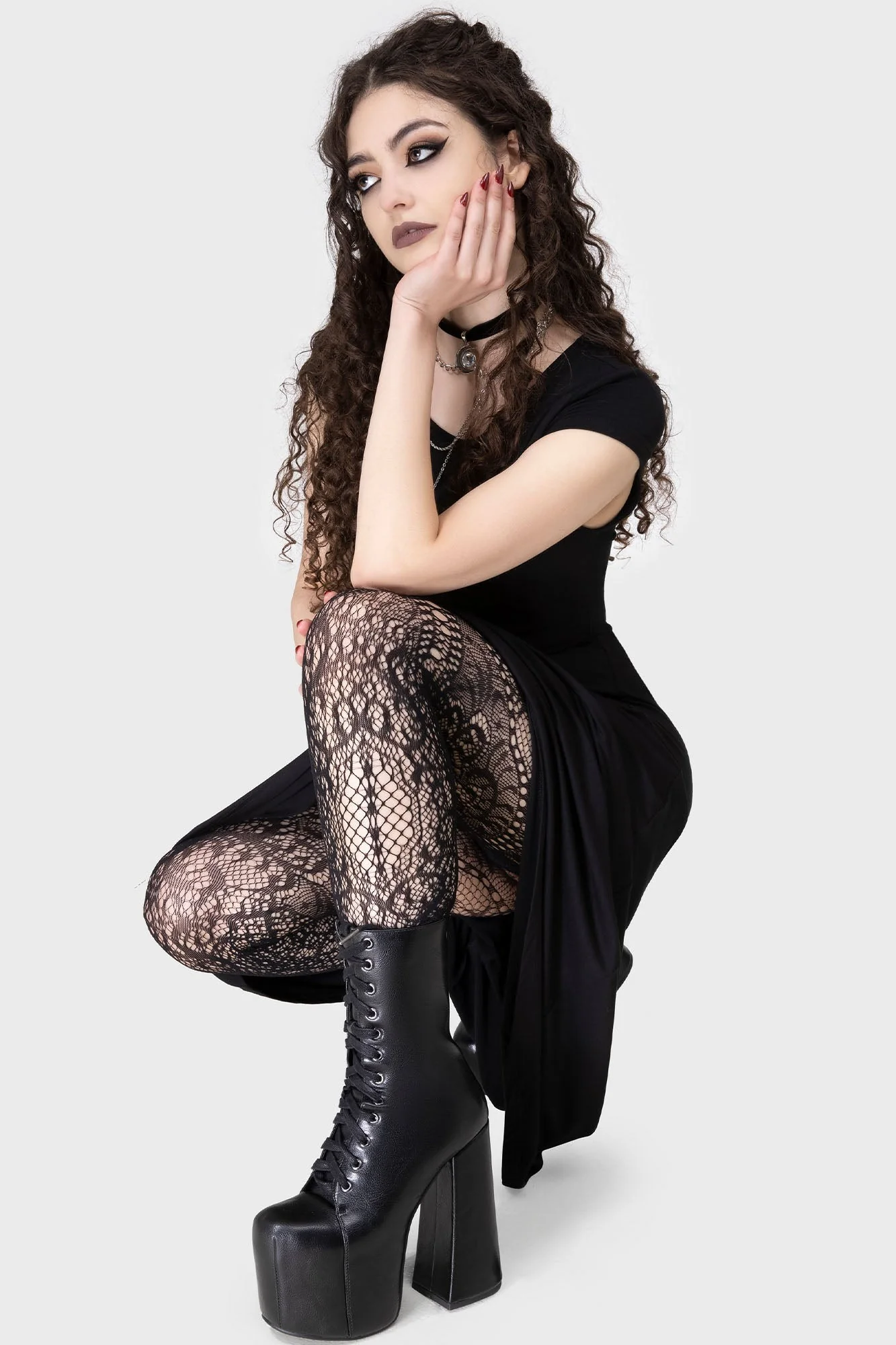 Empyrean Lace Leggings - Image 2