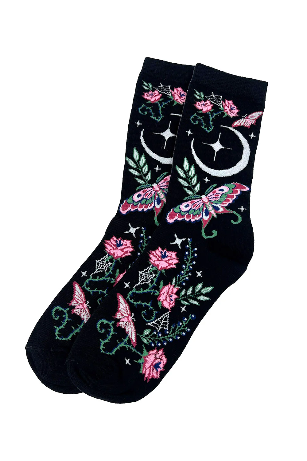 Enchanted Garden Luna Moth Socks - Image 5