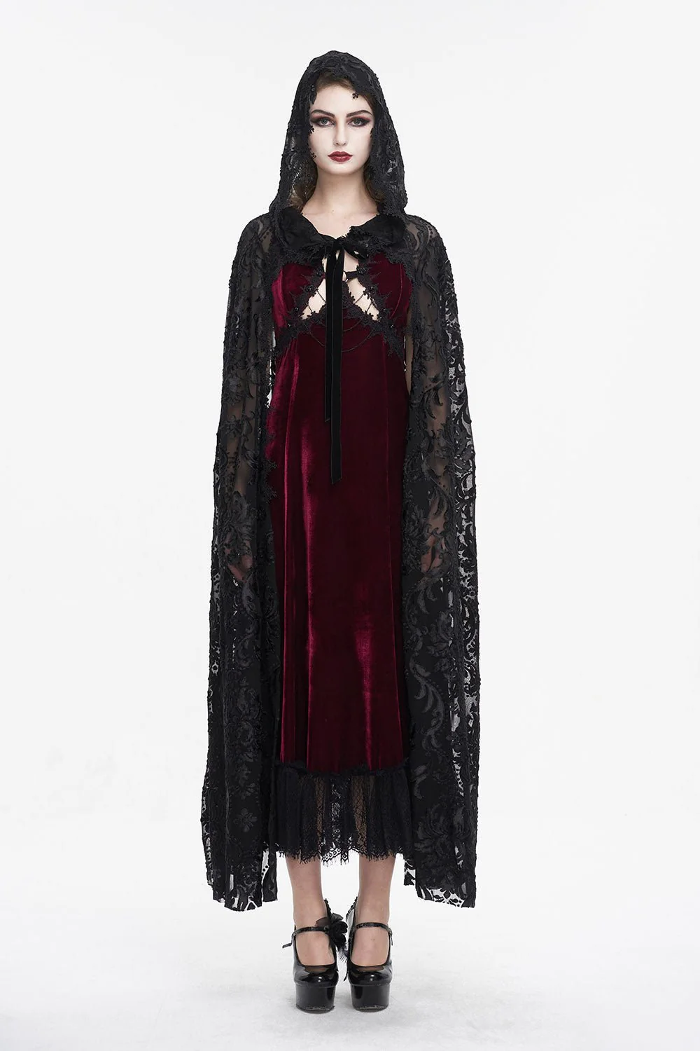 Enchanted Woods Flocked Cloak - Image 3