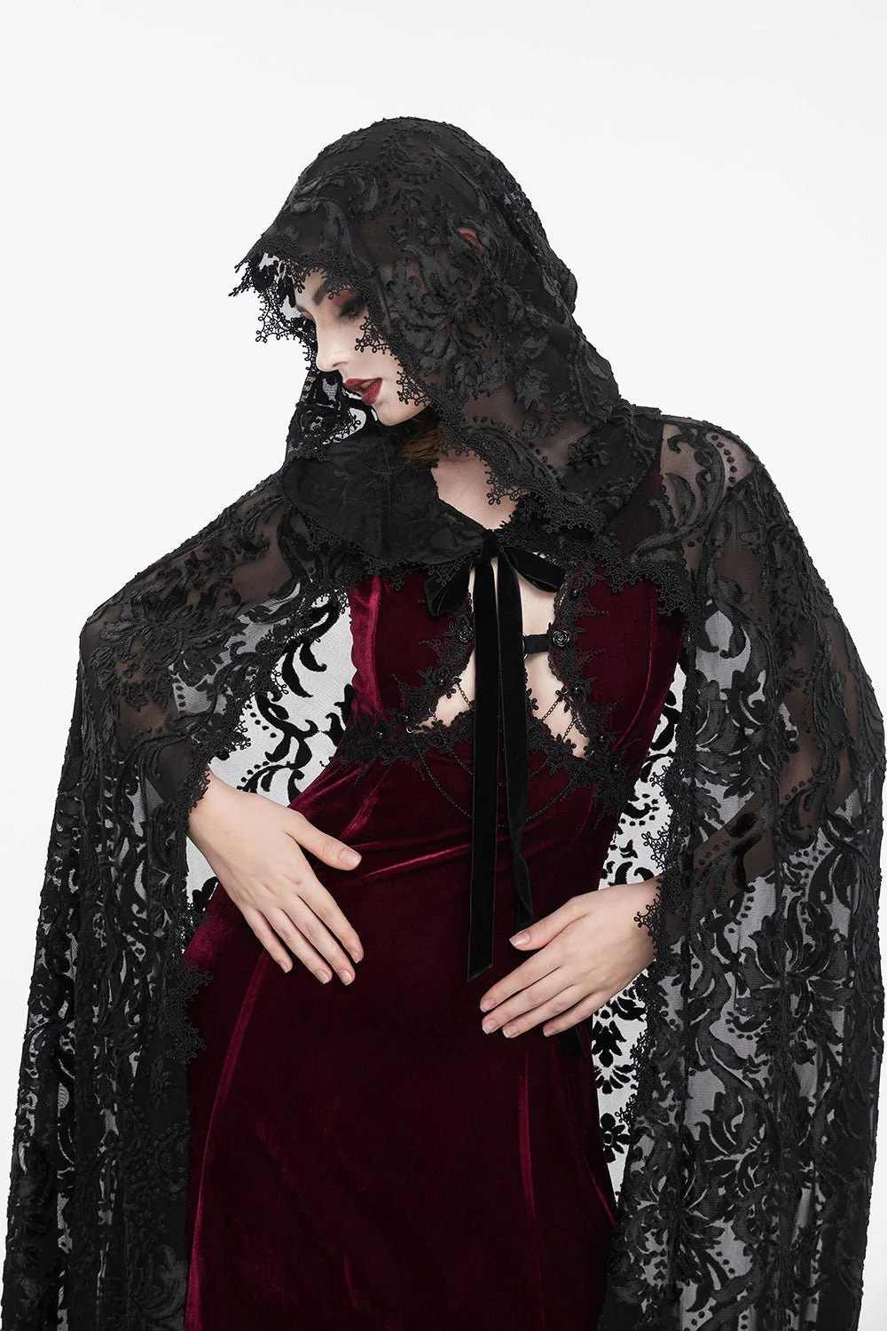 Enchanted Woods Flocked Cloak - Image 7