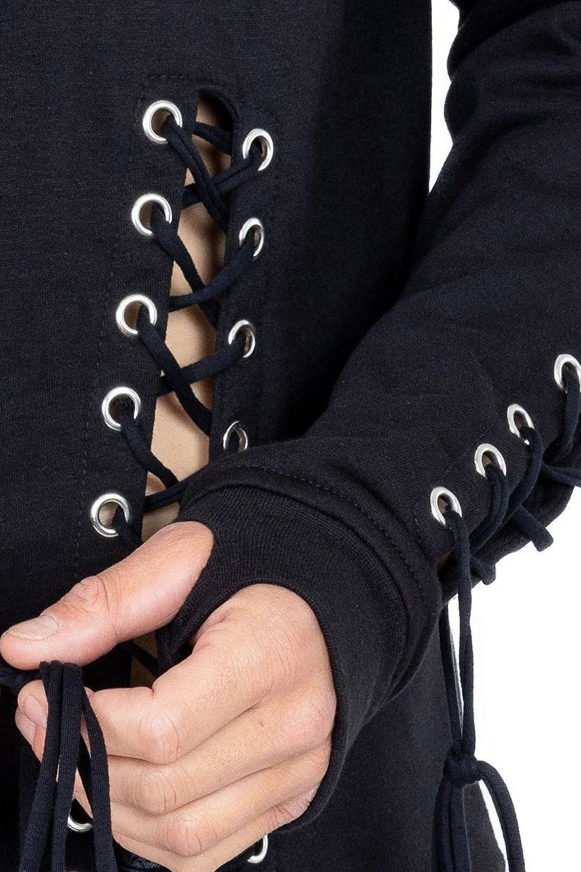 Erskine Jumper Sweatshirt [BLACK] - Image 7
