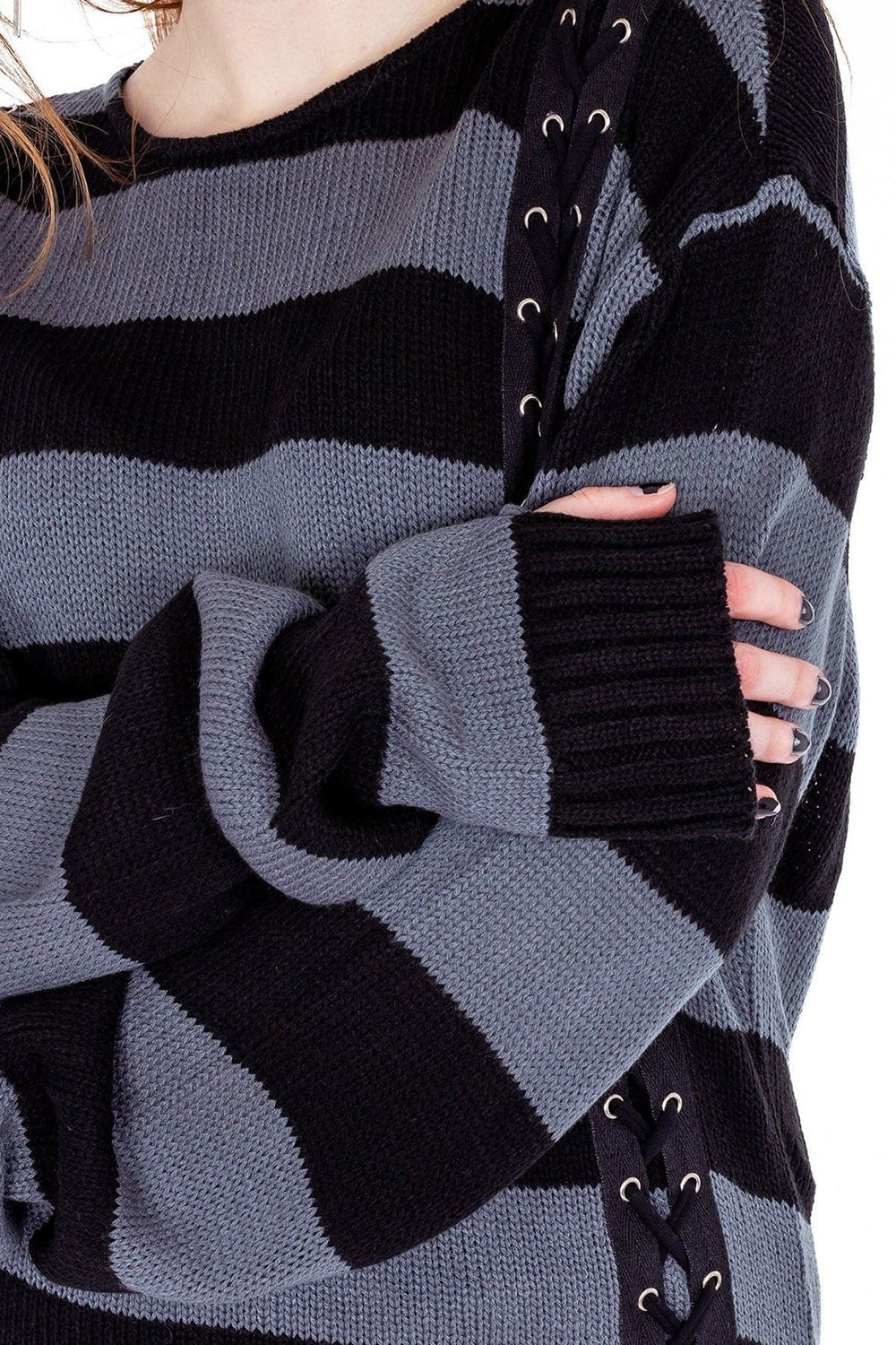 Esmerelda Dress [Black/Grey] - Image 2