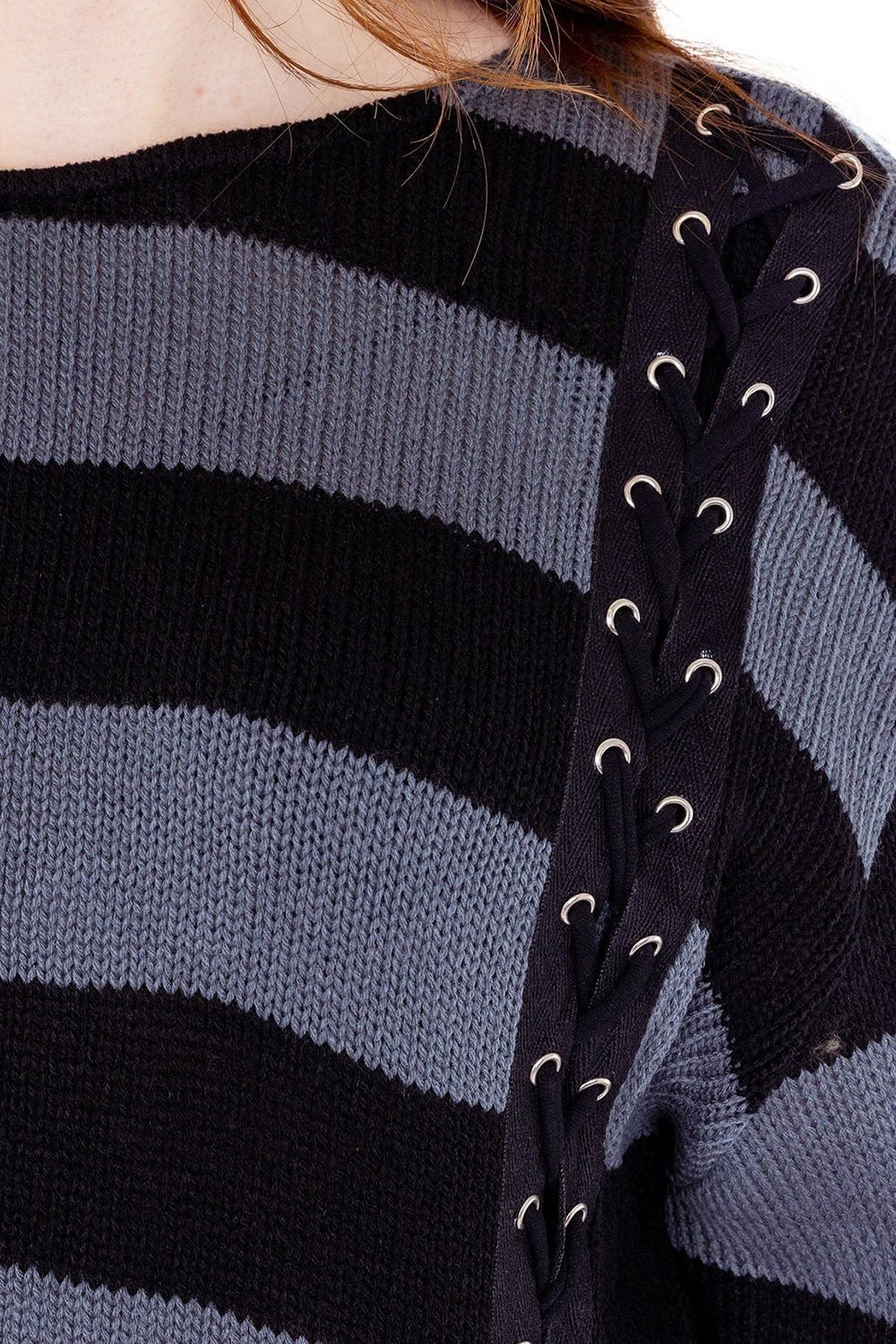 Esmerelda Dress [Black/Grey] - Image 3