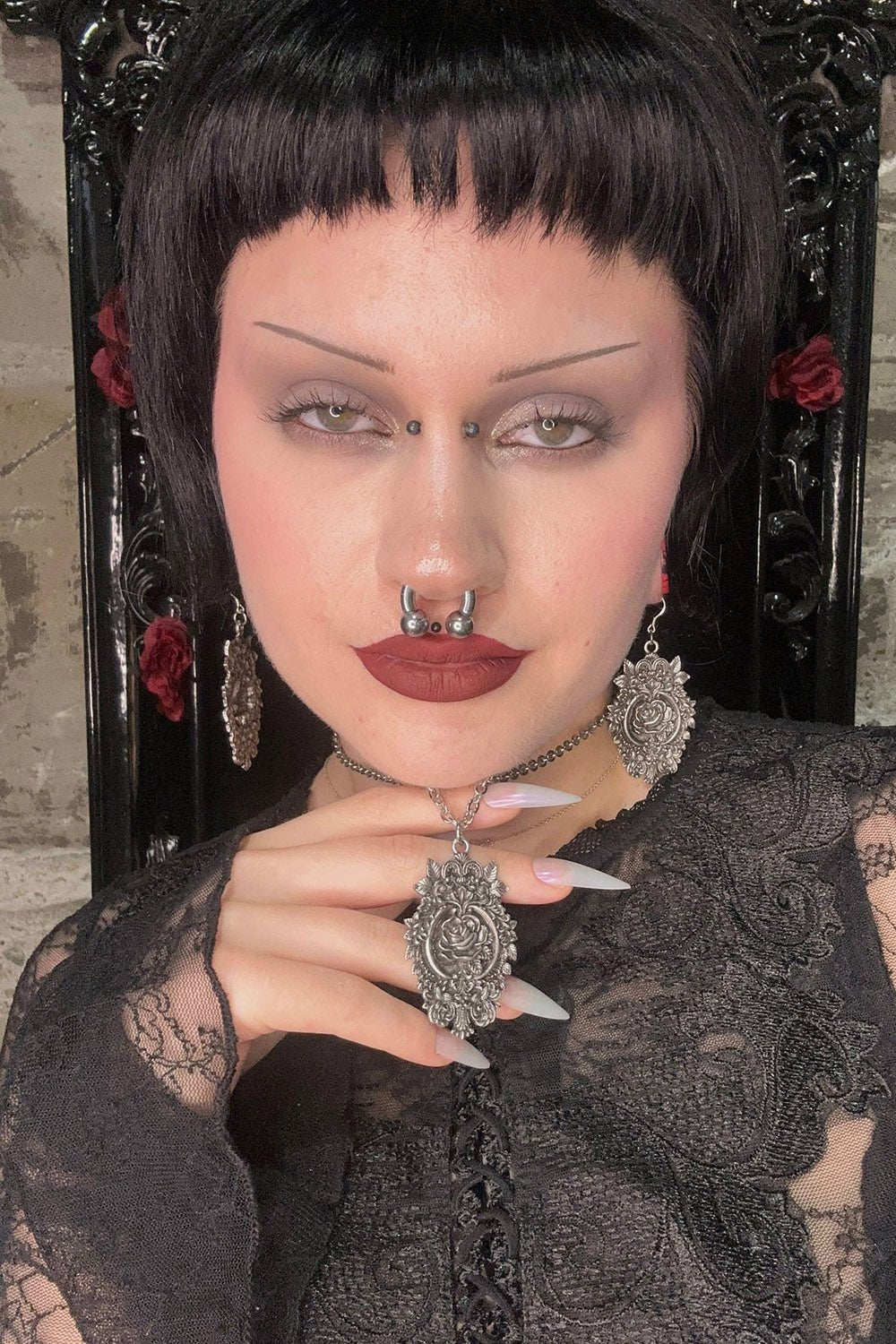 Eternal Rose Earrings - Image 4