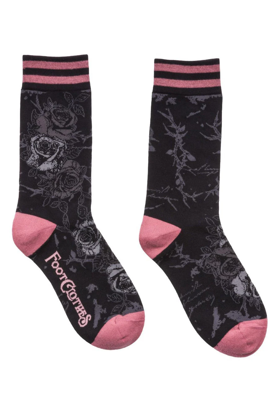 Eternal Roses Crew Socks - Image 3