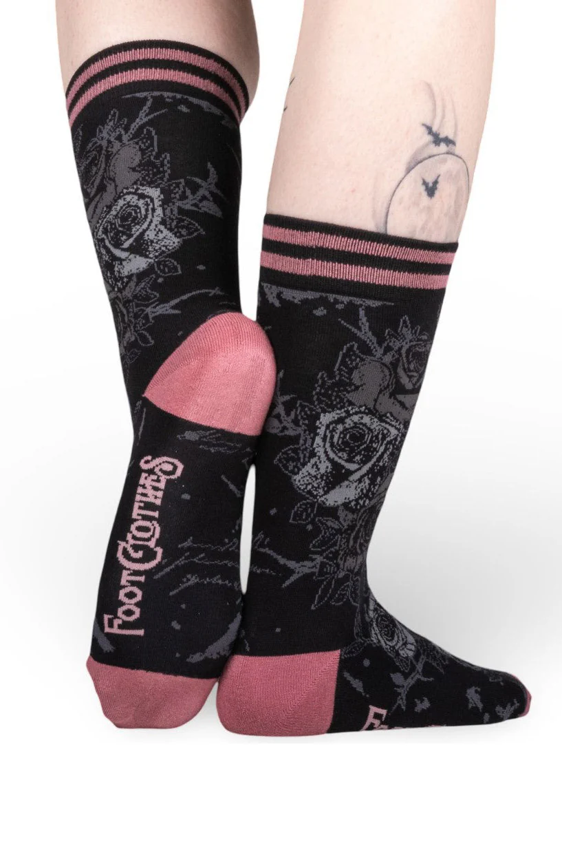 Eternal Roses Crew Socks - Image 6
