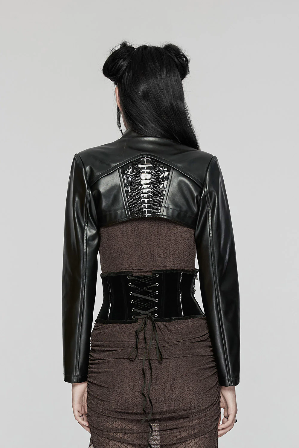 Exhumed Skeleton Spine Underbust Corset - Image 5