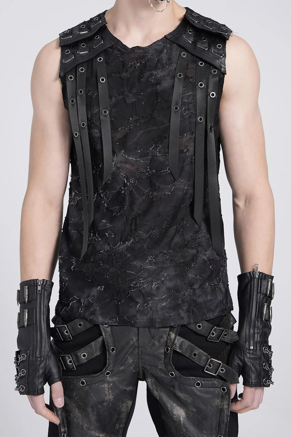 Exile Distressed Tank Top
