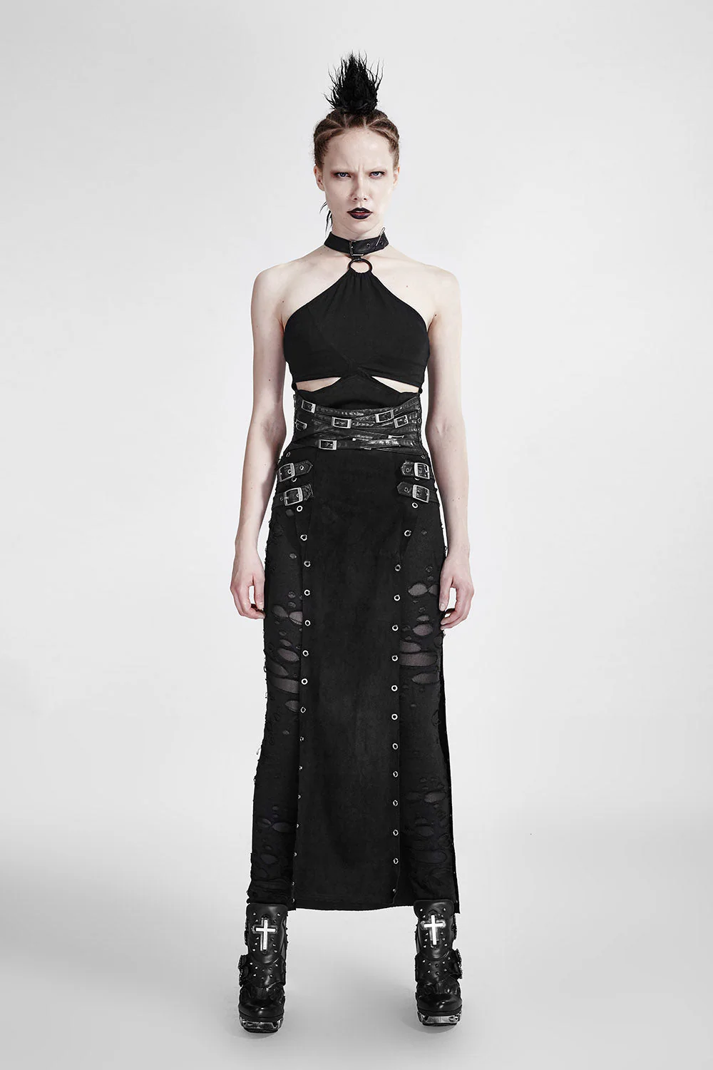 Fae Punk Slit Skirt - Image 6
