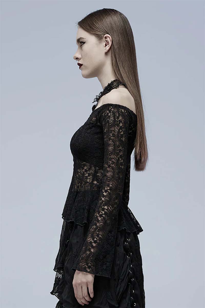 Fairy Goth Lace Top - Image 2