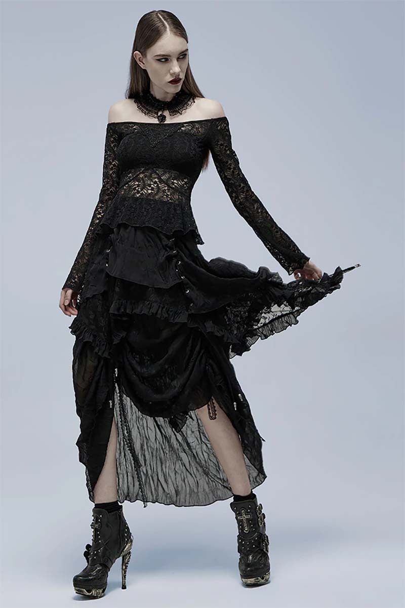 Fairy Goth Lace Top - Image 4