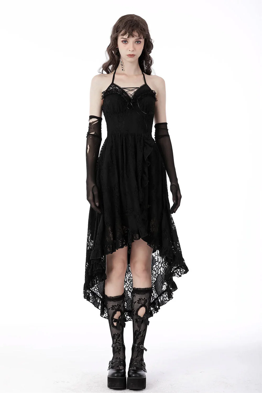 Fallen Leaves Lace Dress - Image 3
