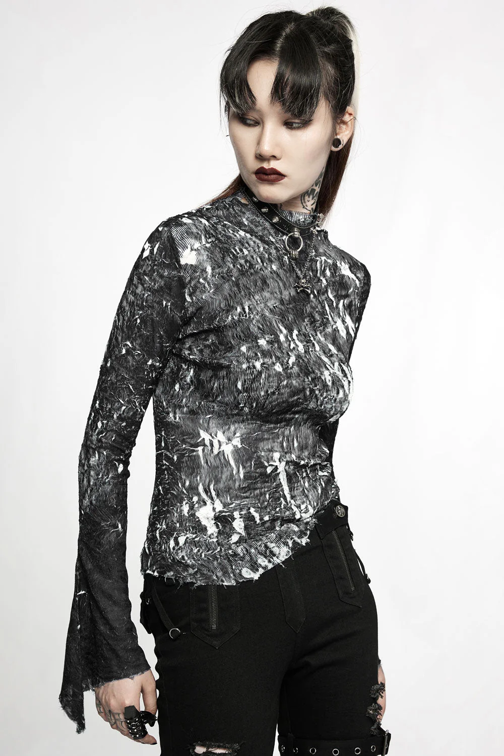 Fallen Star Flared Sleeve Top - Image 5