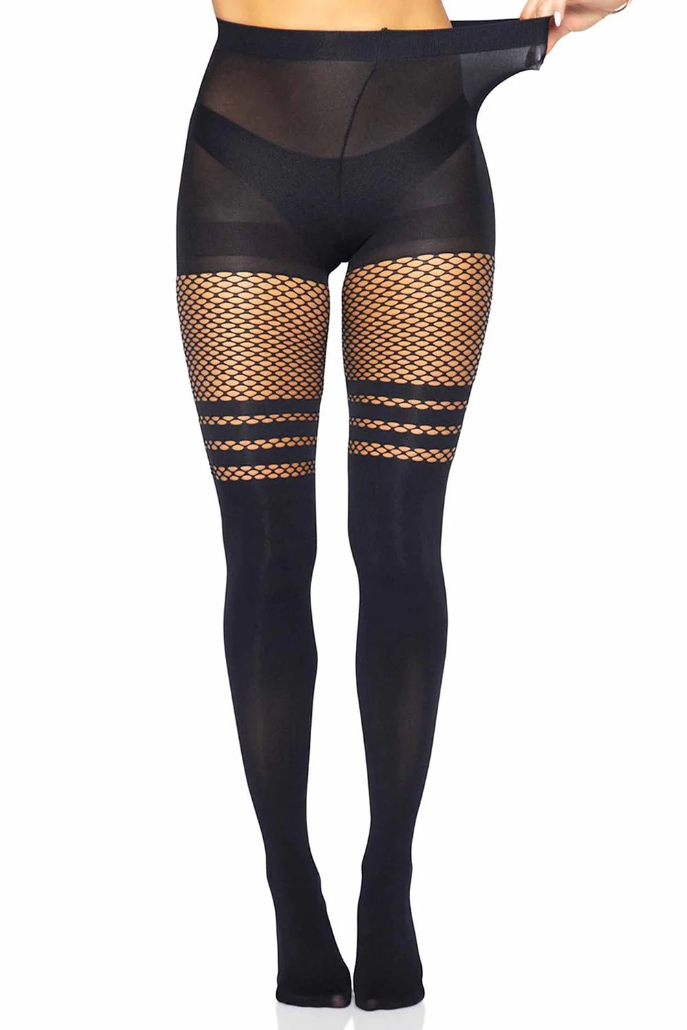 Faux Thigh High Tights - Image 5