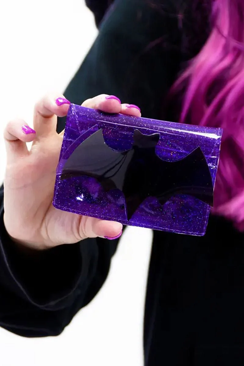 Feelin' Spooky Cardholder with Liquid Glitter - Image 3