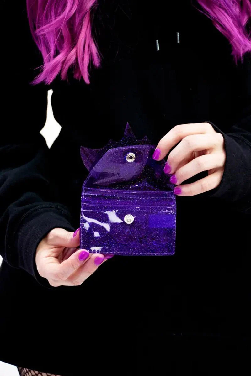 Feelin' Spooky Cardholder with Liquid Glitter - Image 4