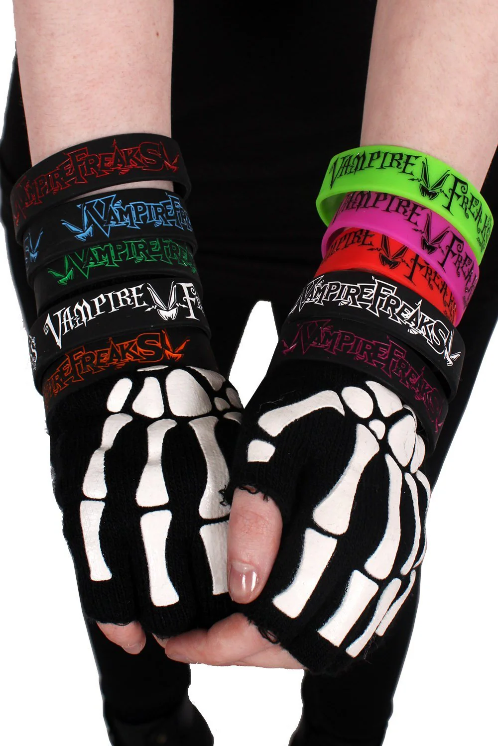 Fingerless Skeleton Gloves - Image 9