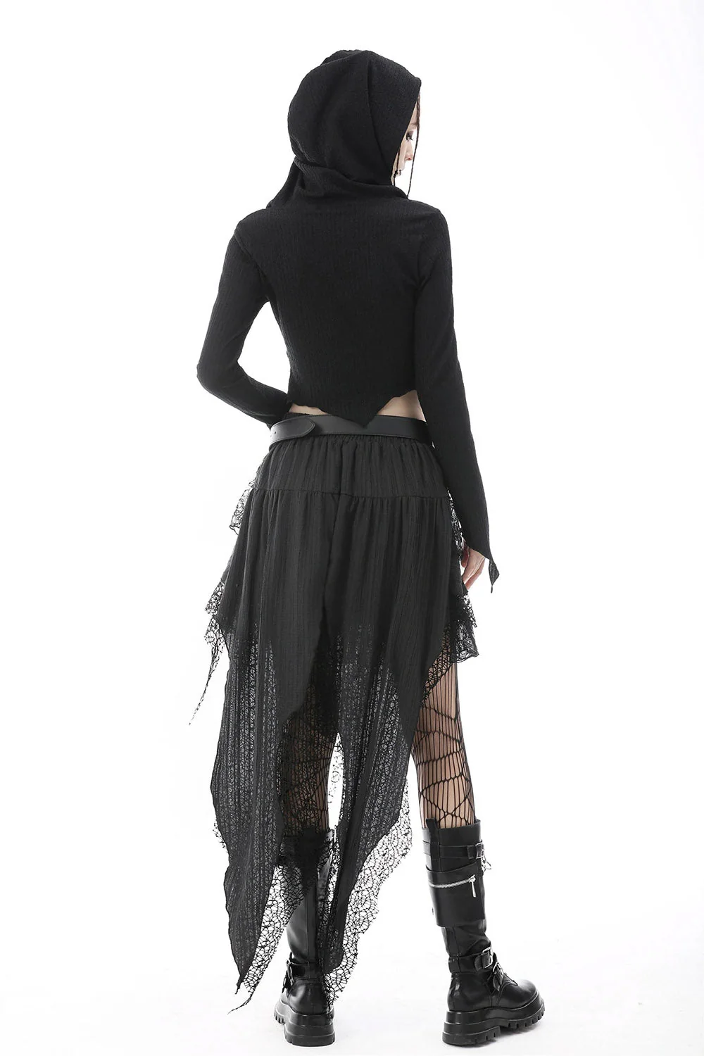 Forest Witch Asymmetric Crop Top - Image 5