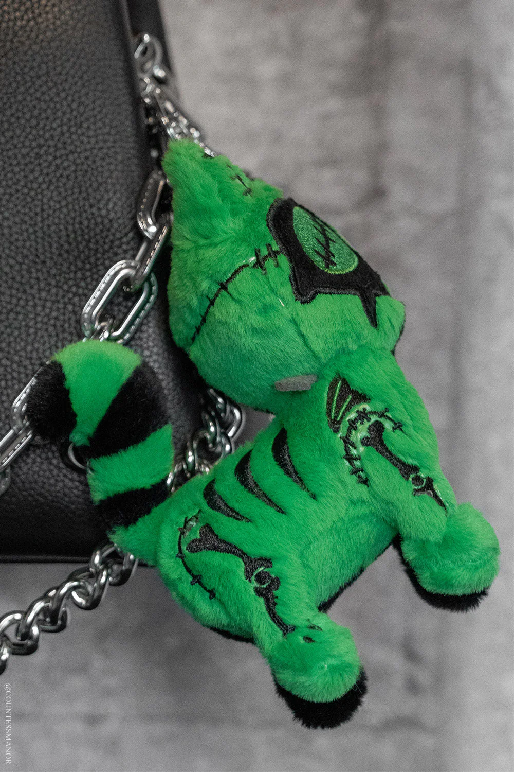 Frankenkitty Plush Keychain - Image 2