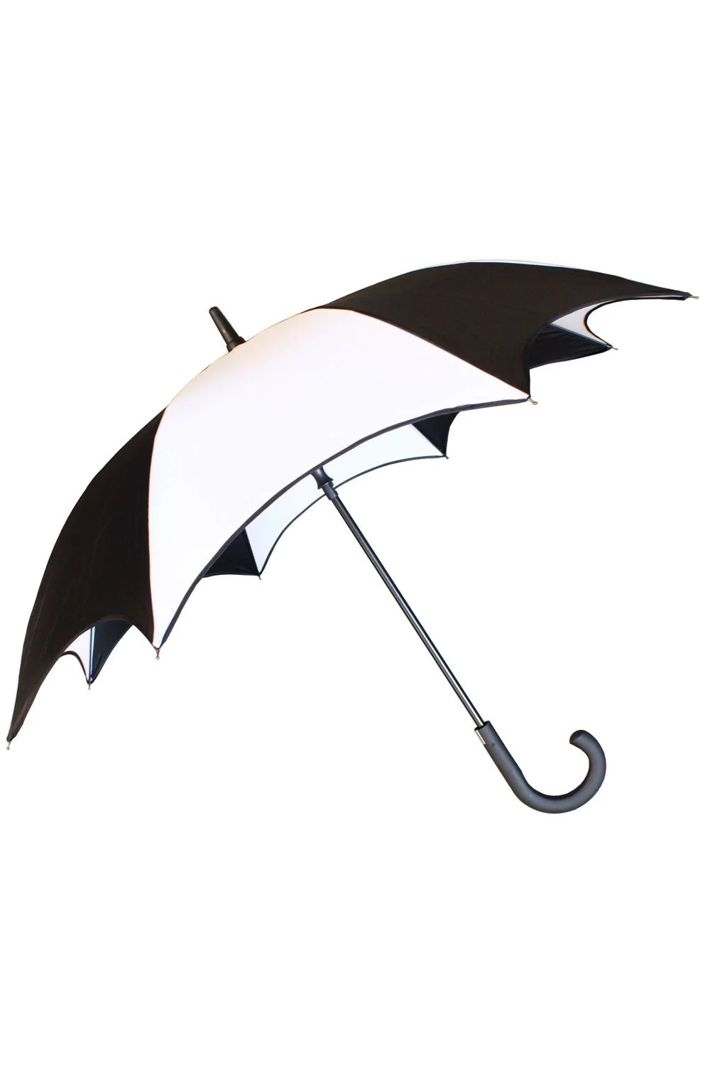 Funeral Procession Umbrella [BLACK/WHITE] - Image 5