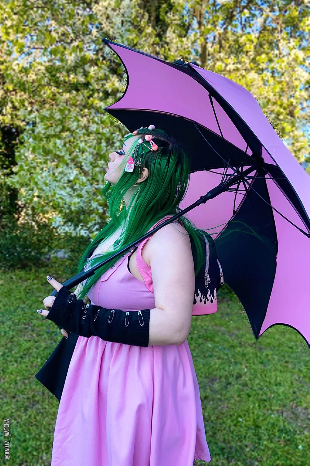 Funeral Procession Umbrella [PASTEL PINK] - Image 7