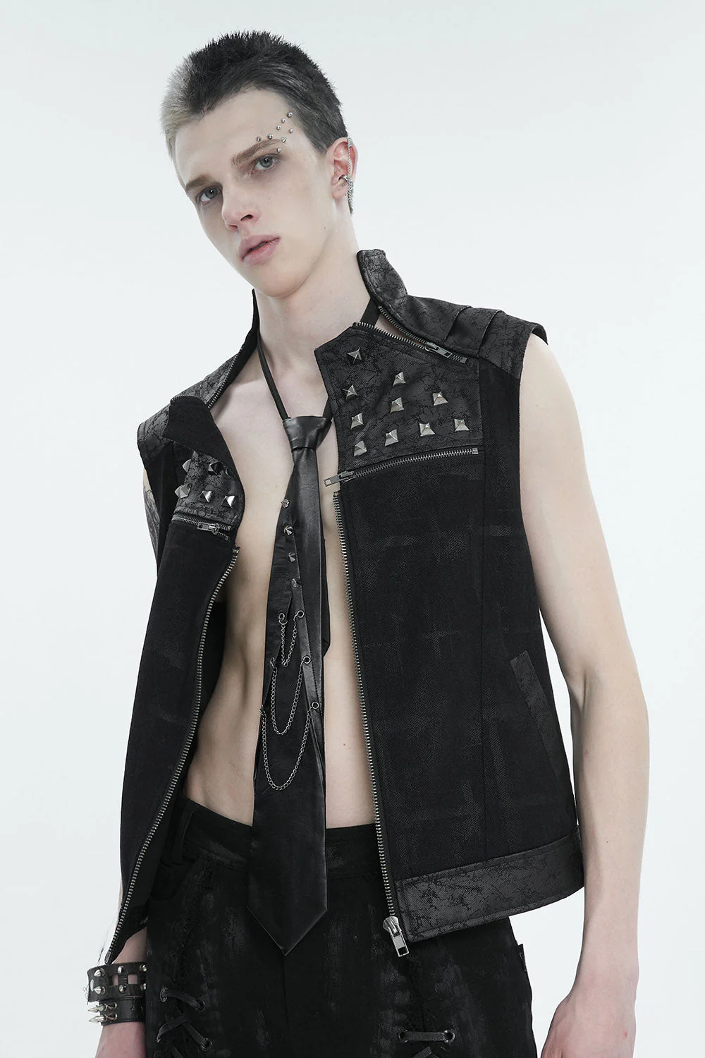 Funeral Wake Leather Necktie - Image 4