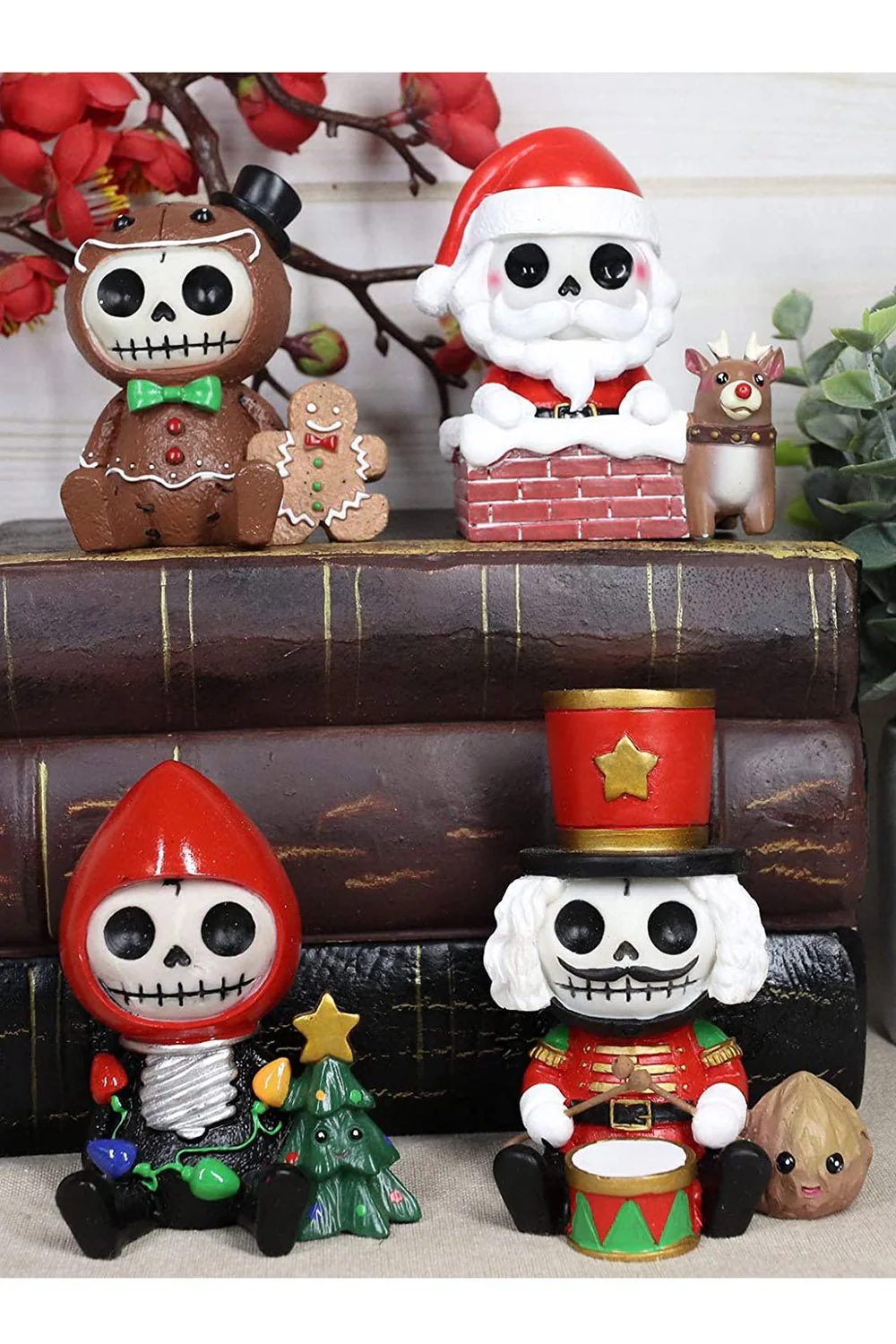 Furrybones Christmas Statue Set - Image 6