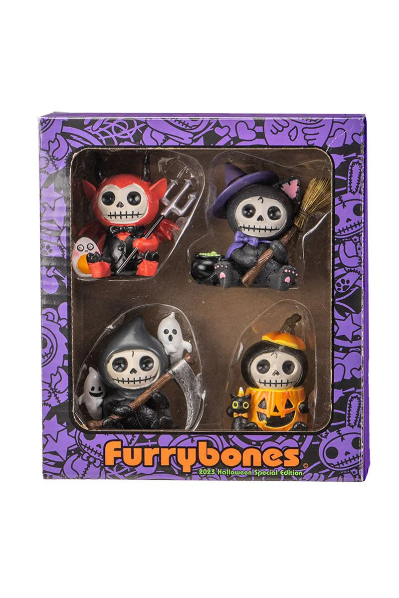 Furrybones Halloween 2023 Limited Edition 4-Pc Set - Image 7