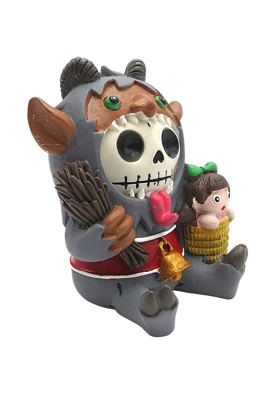 Furrybones Krampus Statue - Image 2