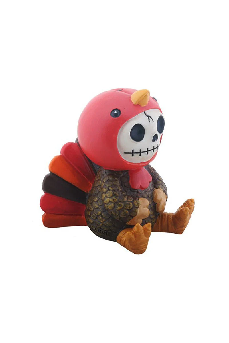 Furrybones Pumpkin the Turkey Statue - Image 4