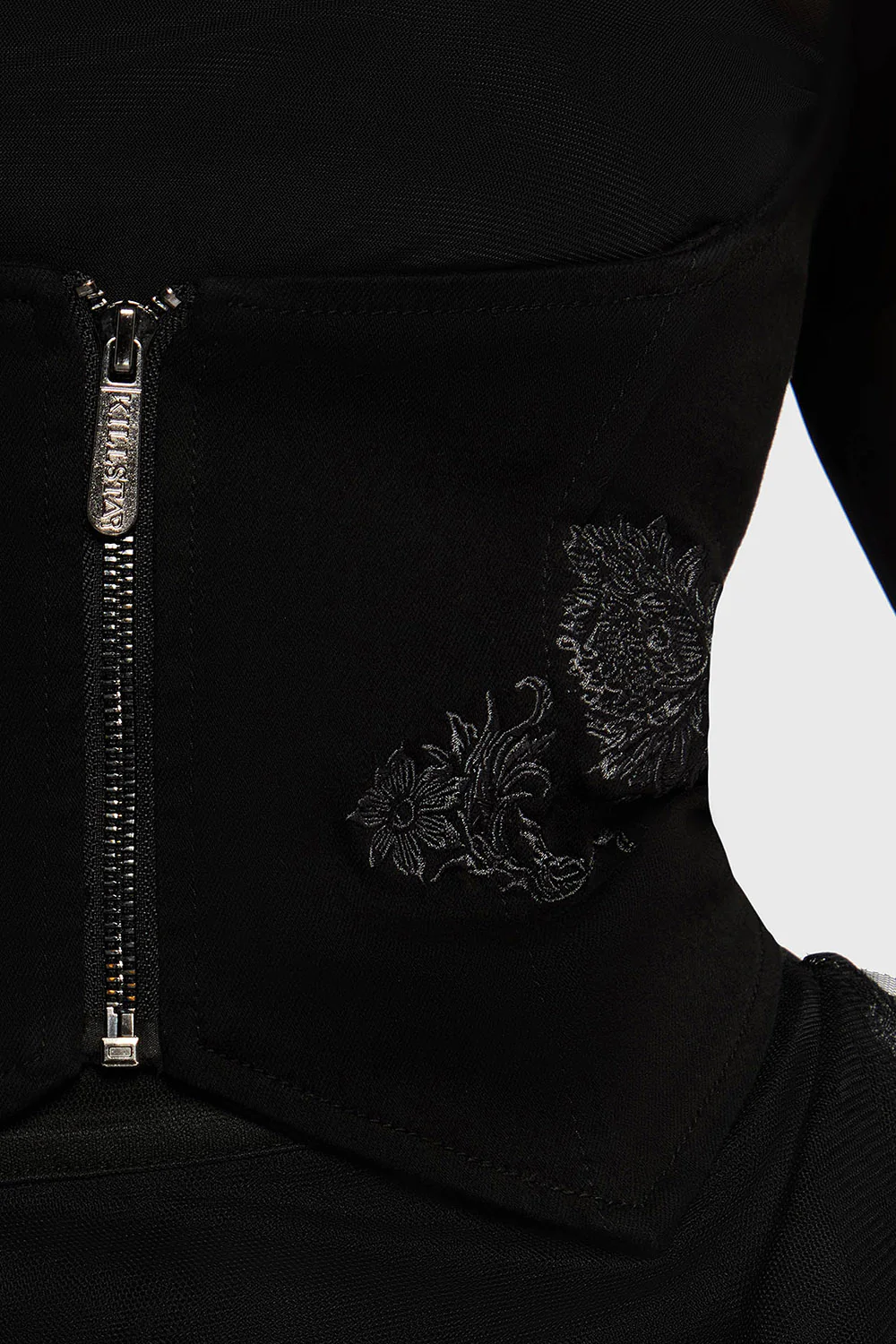 Gaia Adorned Underbust Corset - Image 2