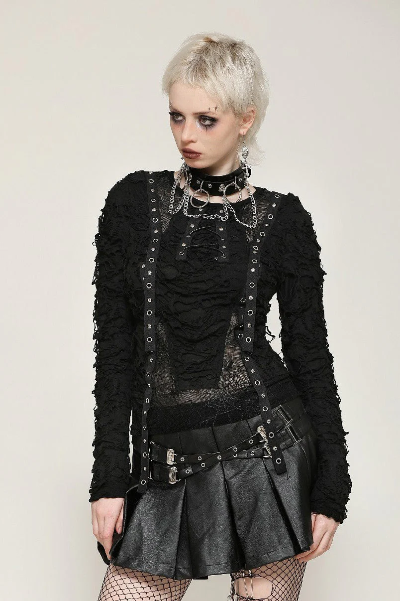 Gas Town Distressed Apocalyptic Top
