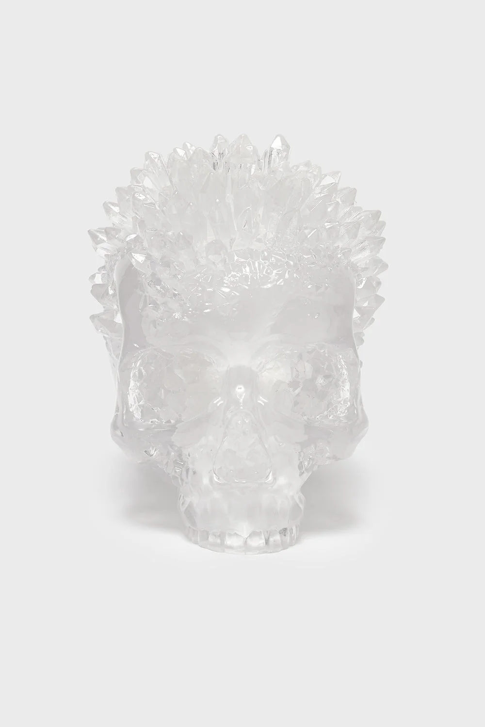 Geode Crystal Skull Ornament - Image 2