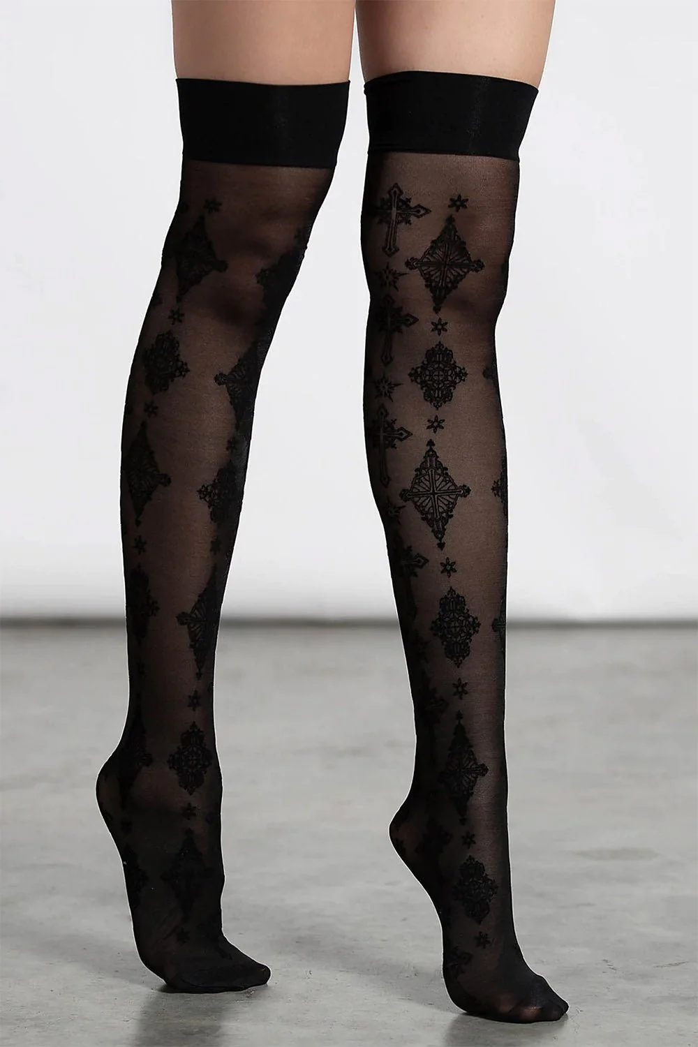 Gerta Mesh Stockings - Image 2