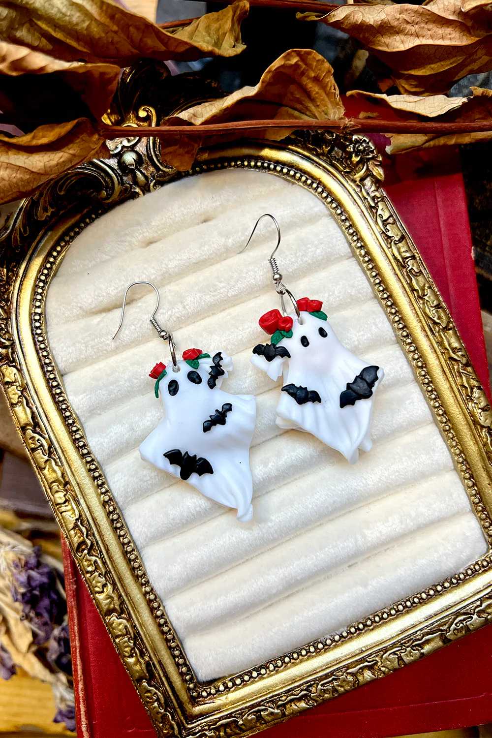 Ghost Bloom Earrings - Image 12